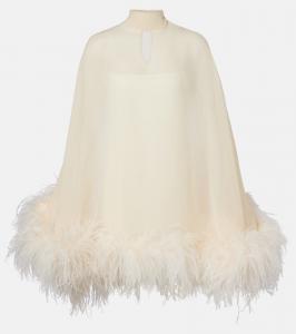 Шелковое мини-платье Vegas Spirito Taller Marmo, Ivory