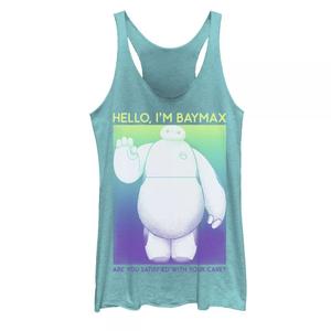 Красочная майка Disney's Big Hero 6 Baymax Hello Wave для юниоров Licensed Character