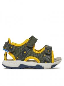 Сандалии B Sandal Multy Boy B450FA 014CE C0629 M Geox, хаки/желтый