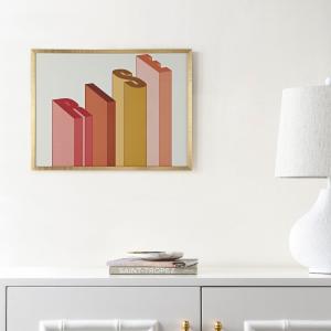 Картина Safavieh Above It All, лососевый / слоновая кость