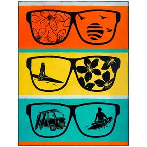 Пляжное полотенце Le Comptoir de la Plage Mondrago, текстиль - 140 x 1 x 180 см