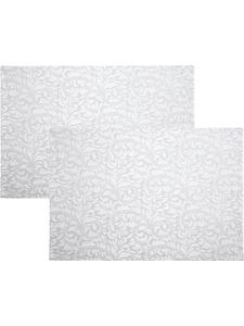 Erwin Müller Жаккардовые, хлопчатобумажные, тканые салфетки, комплект из 2 штук, цвет Hamm, белый