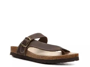 Carly Nubuck Flat Сандалии White Mountain, Brown