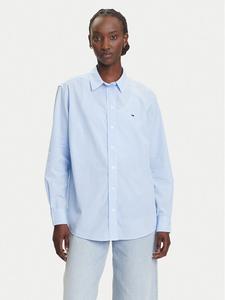 Свободная рубашка Micro Gingham DW0DW20987 Tommy Jeans, синий