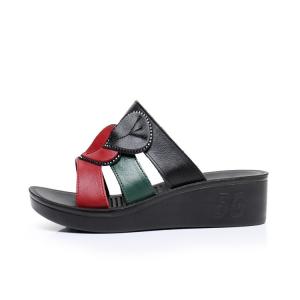 Женские стойкие к истиранию сандалии Slide Captain illy, черный