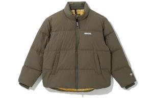 New Era Унисекс пуховик оливкового цвета, Olive Green