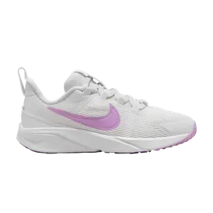 Кроссовки Nike Star Runner 4 PS 'White Beyond Pink', белый
