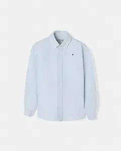 Детская спортивная рубашка оxford зеленая ракетка Silbon