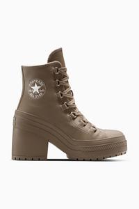 Ботильоны Chuck 70 De Luxe Heel из кожи Converse, коричневый