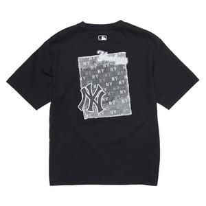 MLB Футболка Unisex New York Yankees/Black Crew Neck Moderate