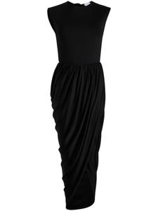 Patou платье миди с открытой спиной, черный