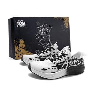 TALKING TOM Унисекс кроссовки низкие неоново-желтые черные белые чернильные, цвет Ink