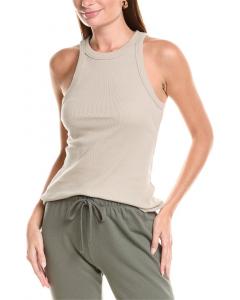 Майка James Perse Cutaway Rib James Perse, коричневый