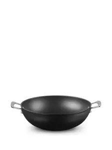 Вок с антипригарным покрытием, 9х29,1х8,7 см, Le Creuset, черный