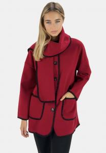 Короткое пальто Elara, красный