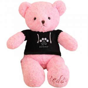 Толстовка с мультяшным мишкой Teddy Bear плюшевая кукла высота 80см/100см Click, черный