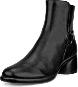 Женские ботинки ECCO Sculpted Luxury с гладким носком, средней длины, 35 мм, Black