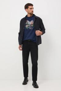 Хлопковая футболка Medicine, темно-синий