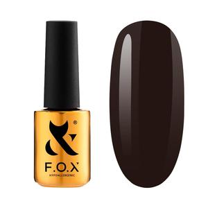 Гибридный лак для ногтей FOX gel-polish gold Spectrum 123, 7 мл