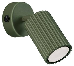 Настенный светильник Sollux Lighting Karbon, зеленый