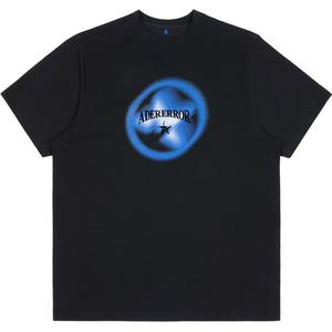 Флисовая футболка со звездами ADER ERROR, черный