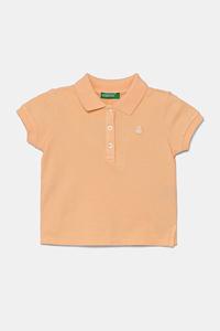 Детская поло United Colors Of Benetton, оранжевый