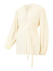 Блуза MAMALICIOUS MLMercy Lia, экрю