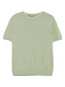 Canali футболка тонкой вязки, зеленый