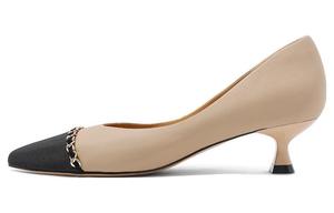 Туфли на тонком каблуке высотой 4,0 см, женские, абрикосового цвета CAMEIDO, Apricot