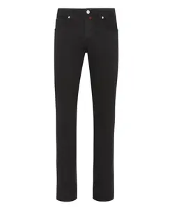 Джинсовые брюки прямого кроя Billionaire, черный