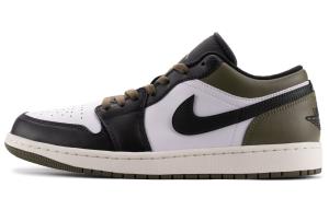 Баскетбольные кроссовки Air 1 Vintage Unisex Low-Top Black/White/Green Jordan