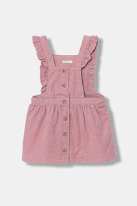 Детское хлопковое платье United Colors Of Benetton, розовый