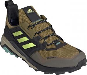 Мужские походные ботинки adidas Terrex Trailmaker с Gore-TEX, Wild Moss/Hi-res Yellow/Acid Mint