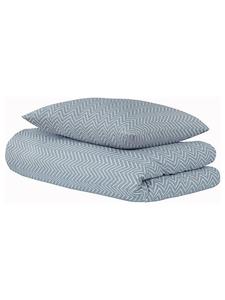 Uncover by Schiesser Комплект постельного белья Renforcé "Grebur" светло-голубого цвета