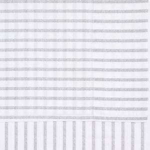 По-настоящему мягкий набор простыней в полоску с тикингом Truly Soft, цвет Gray Pinstripe