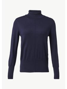 Comma Вязаный свитер цвета 5839_deep blue