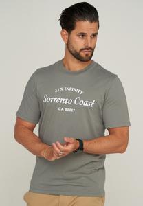 Футболка Jack & Jones JJHILL TEE SS CREW NECK, цвет Sedona Sage