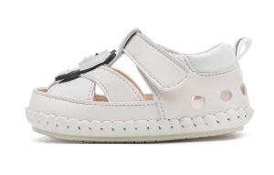 Предходовые ботиночки / носочные пинетки для малышей EBMINI, бежевый