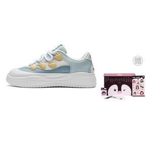 Кроссовки Penguin, увеличивающие рост, низкие женские кроссовки для скейтбординга, цвет Iceberg Blue Kappa, Iceberg Blue