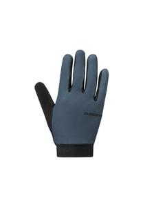 Велосипедные перчатки EXPLORER FF, Серо-голубой SHIMANO, синий