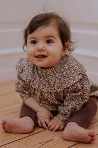 Это моя детская хлопковая блузка 24861. That's mine, коричневый