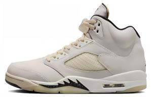Мужские баскетбольные кроссовки Jordan Air Jordan 5 Vintage, Sail/Black/Light Orewood Brown/Coconut Milk
