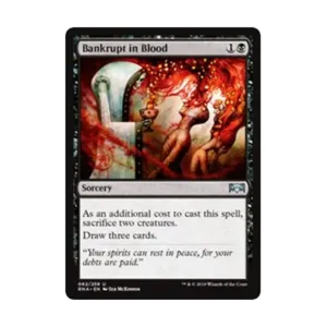 CCG Банкрот в крови (U), MTG - Ravnica Allegiance