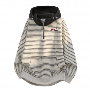 Толстовка Unisex Hooded Moderate Others WARRIOR, бежевый (diy badge)