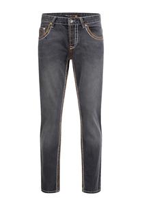 Джинсы комфортного кроя, толстые швы, свободный крой Rock Creek, темно-серый