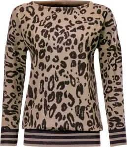 ASHLEY BROOKE by Heine вязаный свитер "свитер с принтом", цвет Camel