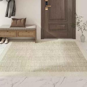 AOVOC Ковер 50x80 см для прихожей в японском стиле, waterproof, нескользящий, из льна Huzhou