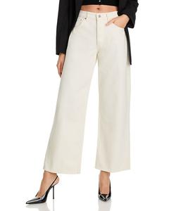 Джинсы Manon с высокой посадкой, цвет экрю Anine Bing, слоновая кость/кремовый