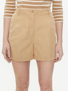 Тканевые шорты свободного кроя Tommy Hilfiger, бежевый