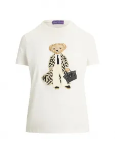 Футболка Polo Bear Ralph Lauren Collection, бежевый